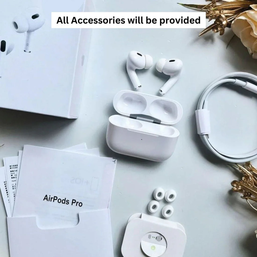 ASPODS PRO 2 WITH FREE MAGSAFE POWERPACK 10000 MAH WITH FREE 4 IN 1 MULTI CHARGING CABLE