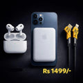 ASPODS PRO 2 WITH FREE MAGSAFE POWERPACK 10000 MAH WITH FREE 4 IN 1 MULTI CHARGING CABLE