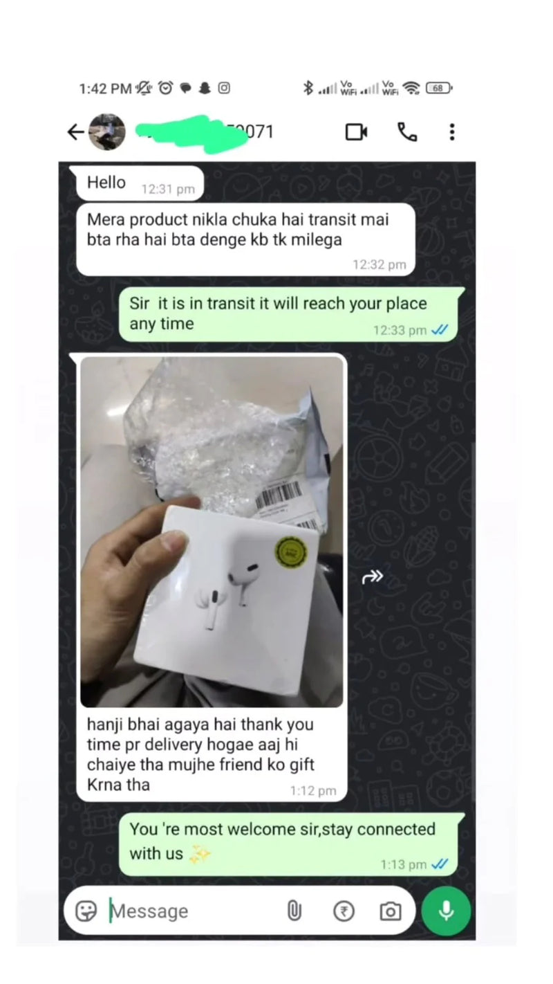 Customer review